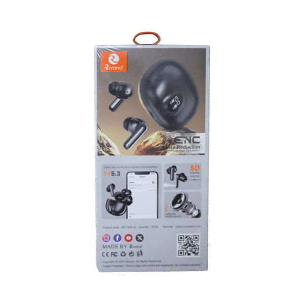 Rivano LED SCREEN Ear Buds - Image 3
